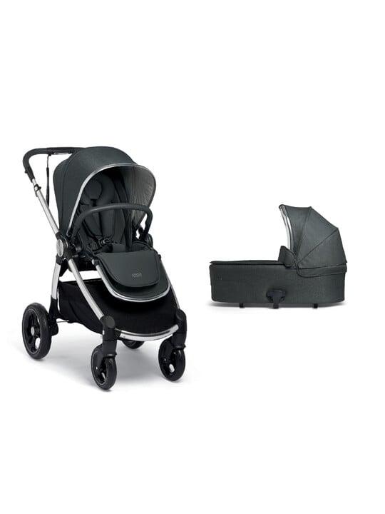 Ocarro Steel Pushchair with Steel Carrycot image number 1